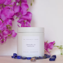 Load image into Gallery viewer, one wick away sidewalks in santorini candle