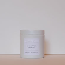 Load image into Gallery viewer, one wick away sidewalks in santorini candle
